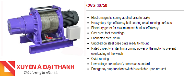 tời điện 2200kg
