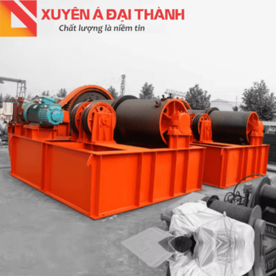 Tời kéo mặt đất 65 tấn