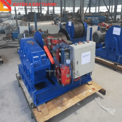 Ứng dụng thực tế của tời kéo mặt đất