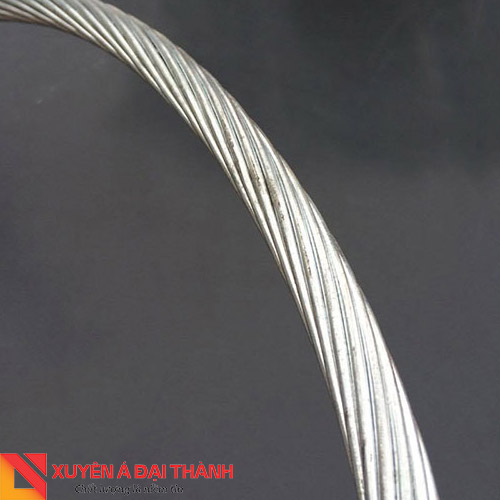 cáp thép mạ kẽm 1x19