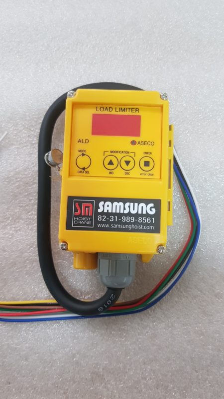 Thiết bị cảnh báo quá tải của Pa lăng xích điện SamSung Hàn Quốc