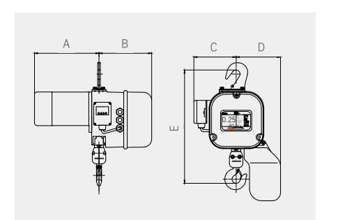 Pa Lăng Xích Điện 500Kg - Dòng SCO-S500-SP