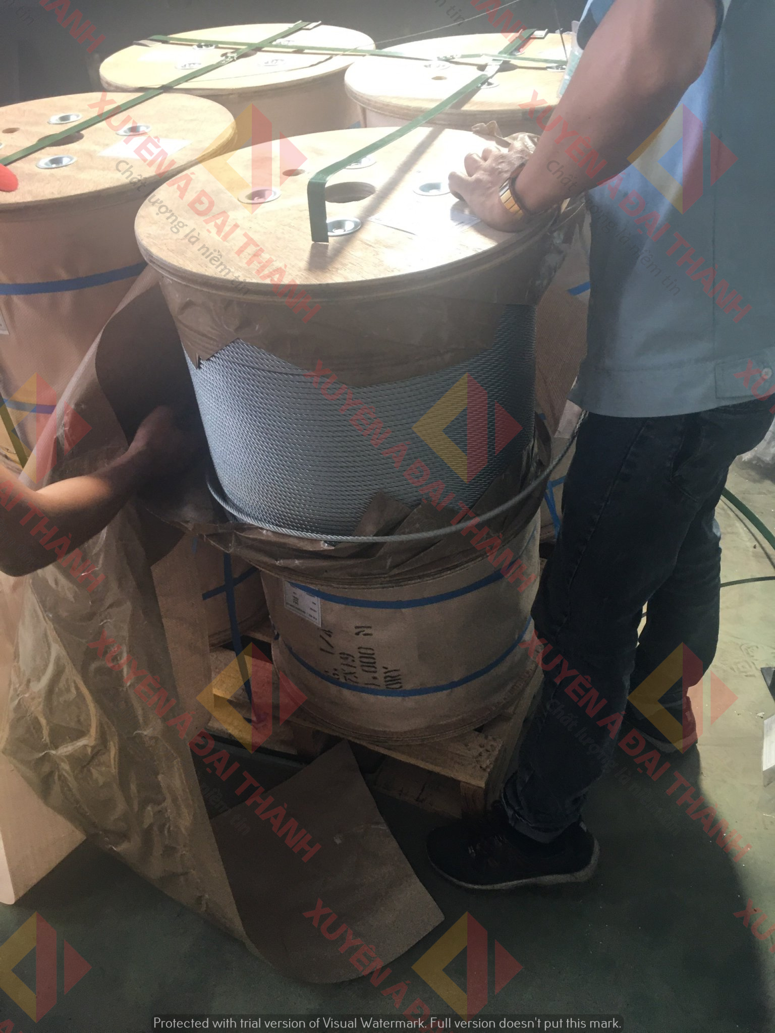 Cáp Thép Hàn Quốc 6xWS36+IWRC/FC CHUNGWOO Hàn Quốc