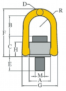 Tai cẩu neo 8-321 YOKE