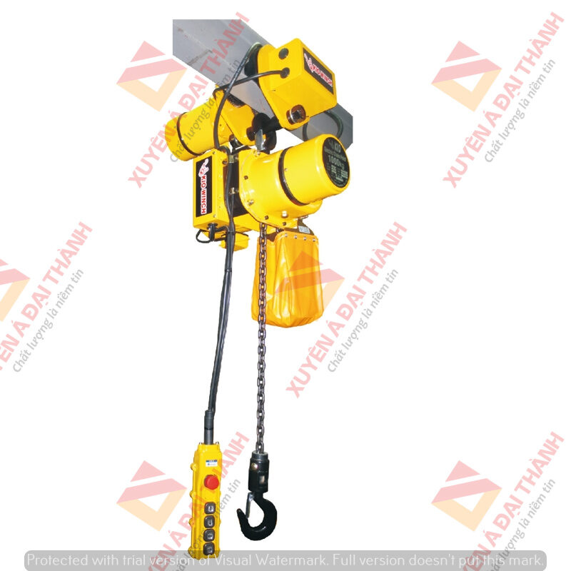 Palang xích điện chạy trên dầm 250kg KIO