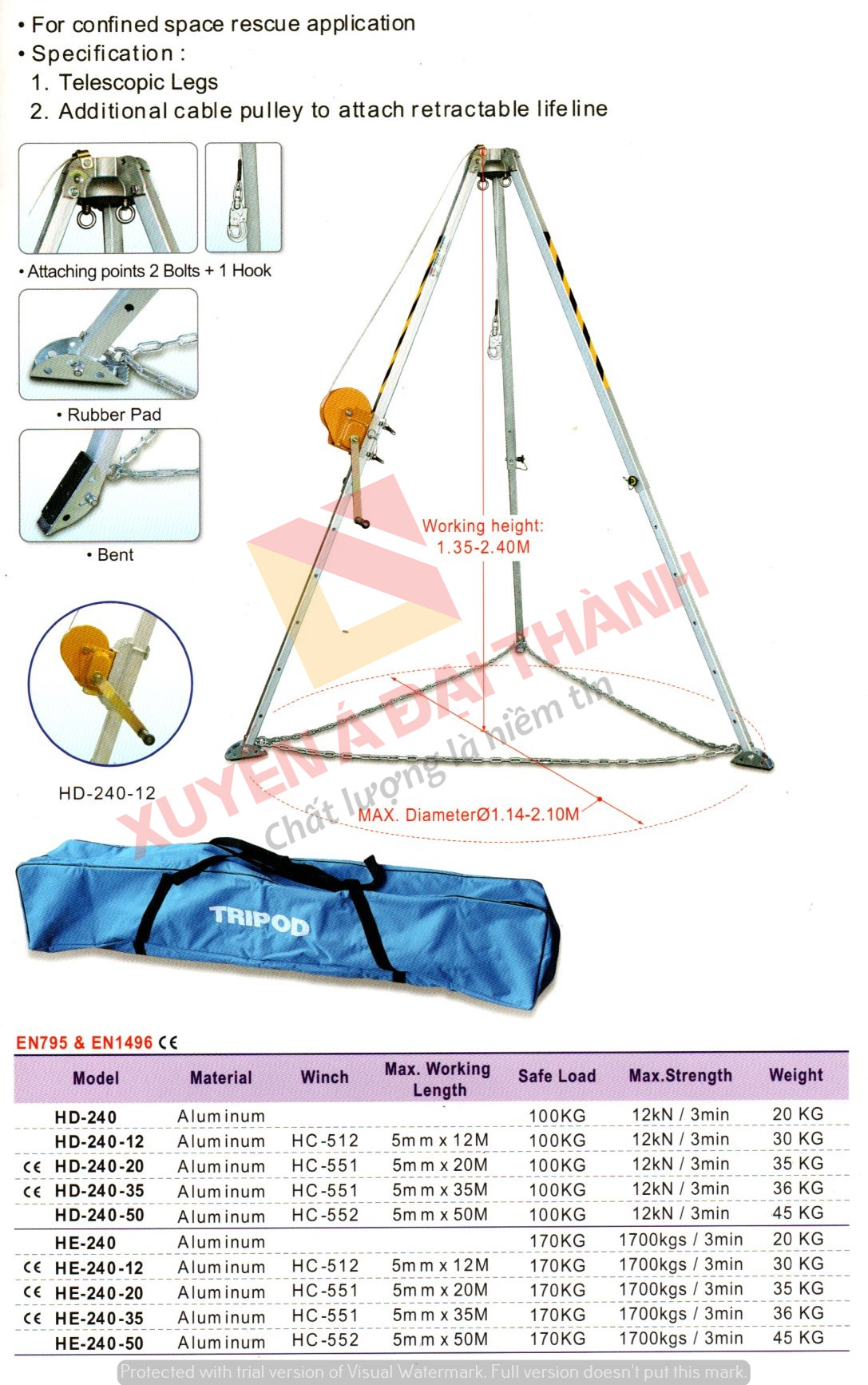 Giá Cứu Hộ 3 Chân NHật Bản