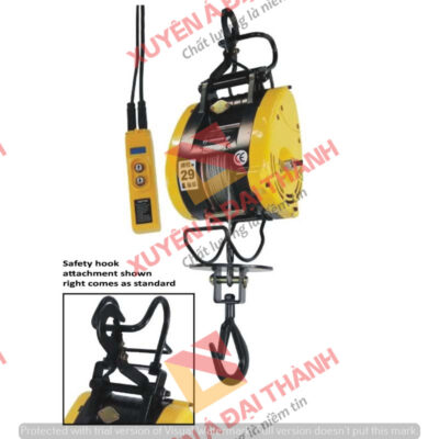 Tời treo 195kg mini KIO- Winch Đài Loan Model SK- 195