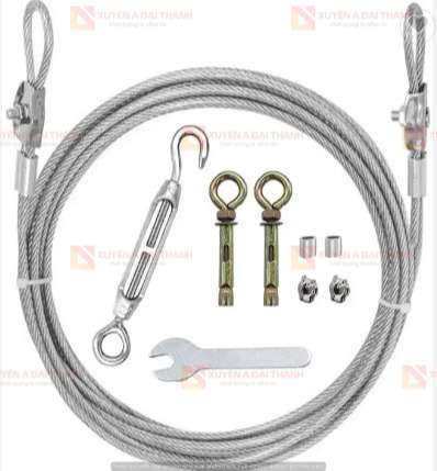 Tăng Đơ D16 1 Tròn 1 Móc - Nhập Khẩu Chính Hãng 100%