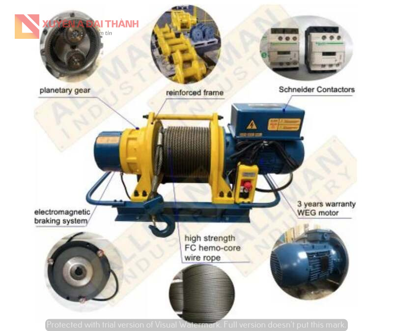 Kết Cấu Tời Điện ket-cau-toi-dien