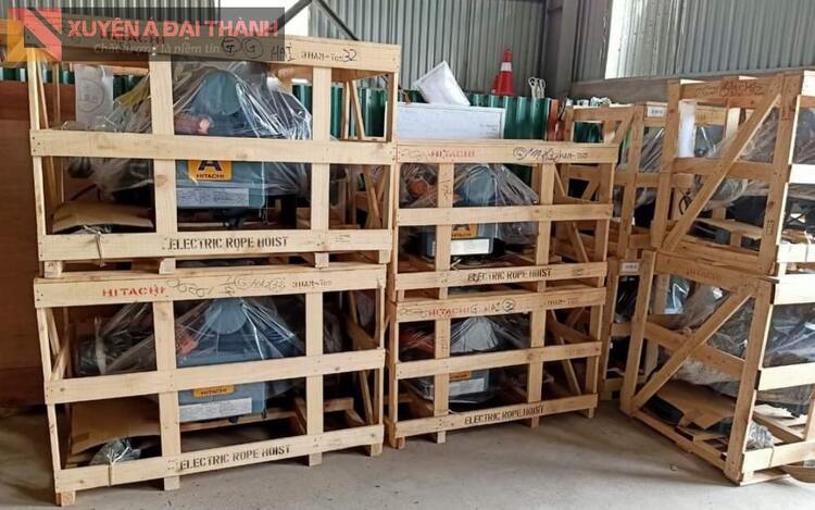 pa lăng cáp điện 1 tấn hitachi tại xuyên á đại thành