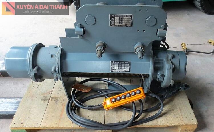 pa lăng cáp điện 1 tấn hitachi
