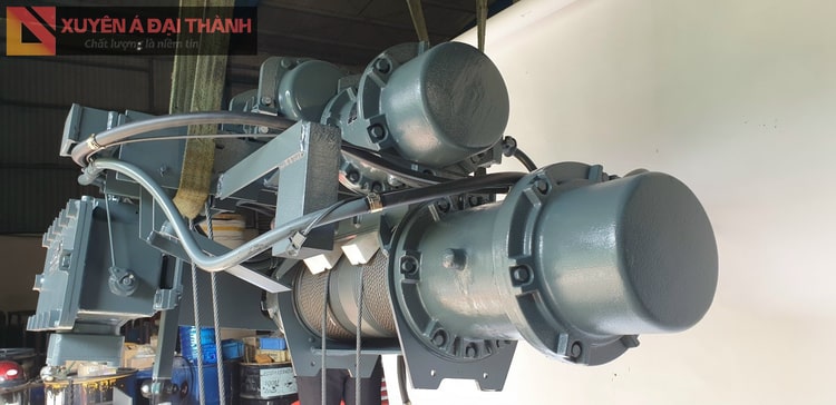 Pa lăng cáp điện 5 tấn Hitachi có nhiều ưu điểm Pa lăng cáp điện 5 tấn Hitachi có nhiều ưu điểm