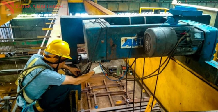 sửa chữa cầu trục điện