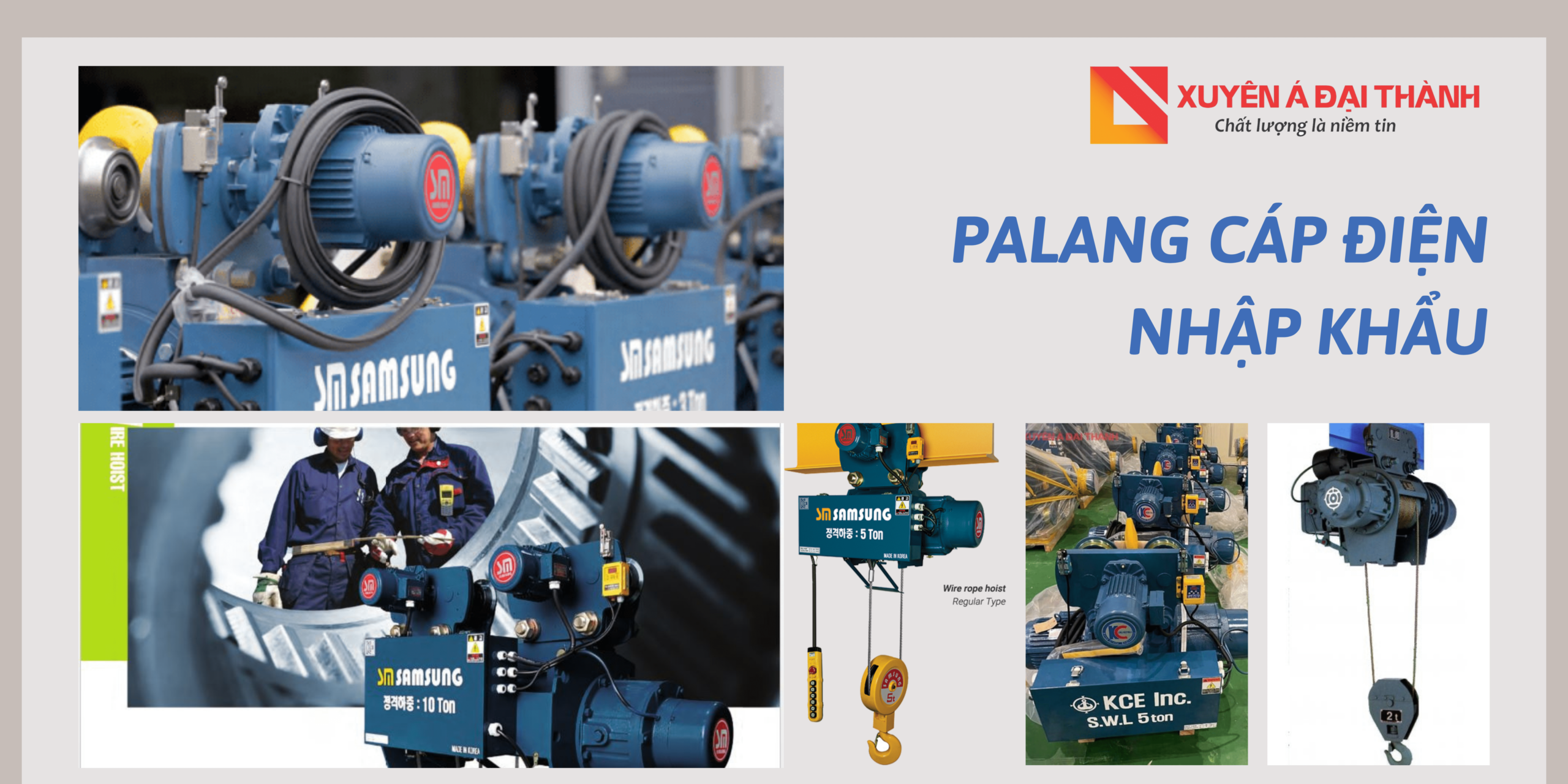 palang cáp điện nhập khẩu
