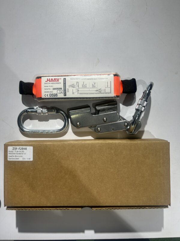Khoá trượt chống rơi haru f-28kk