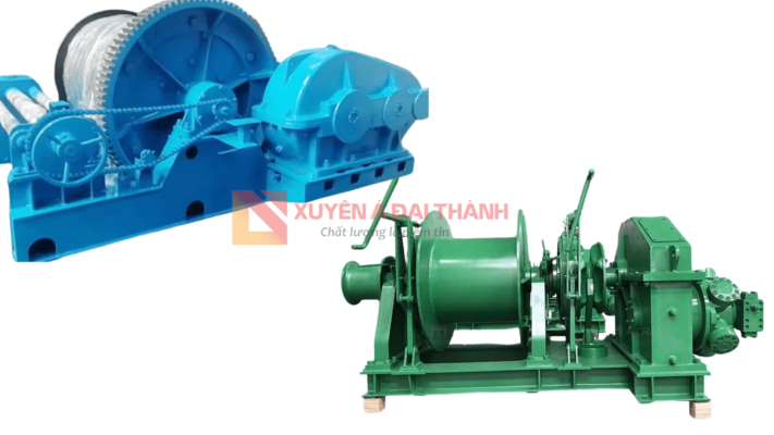 Tời điện và tời thủy lực
