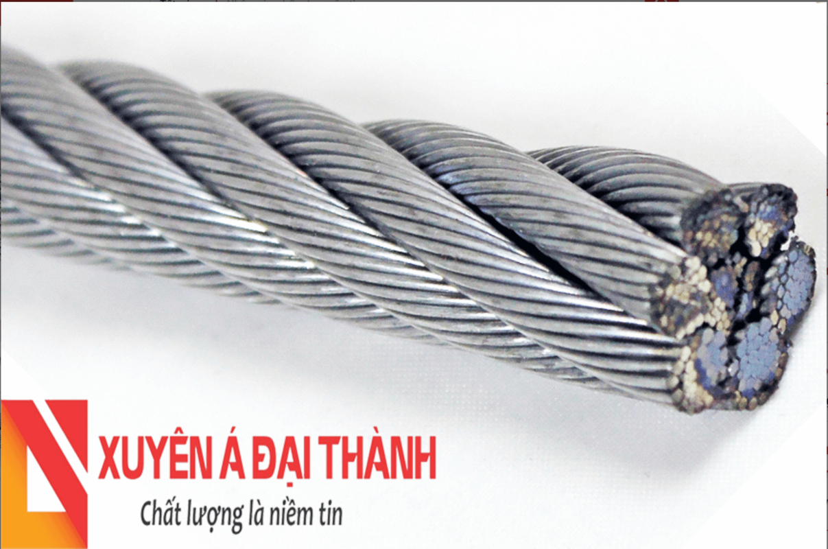 Cáp thép 6x36+IWRC của Xuyên Á Đại Thành