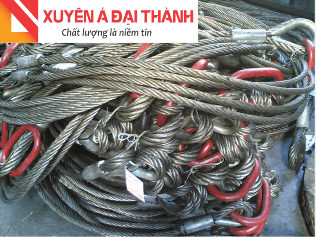 Sản phẩm Sling cáp thép của công ty Xuyên Á Đại Thành