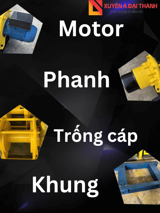 Bộ phận máy tời điện