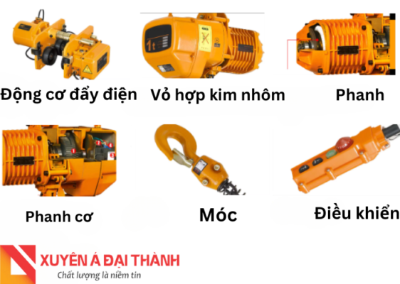 Bộ phận palang xích điện