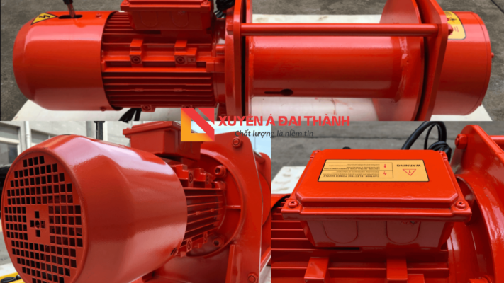 Cấu tạo các bộ phận tời điện