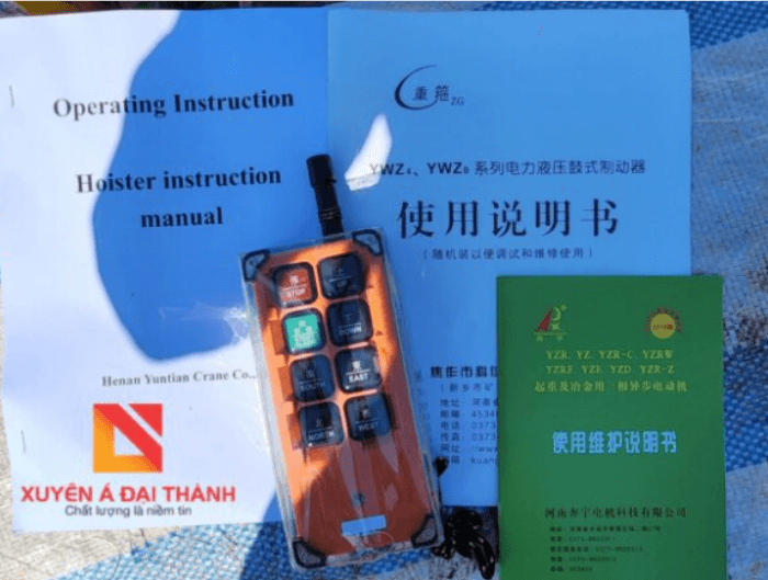 Điều khiển không dây của máy tời điện