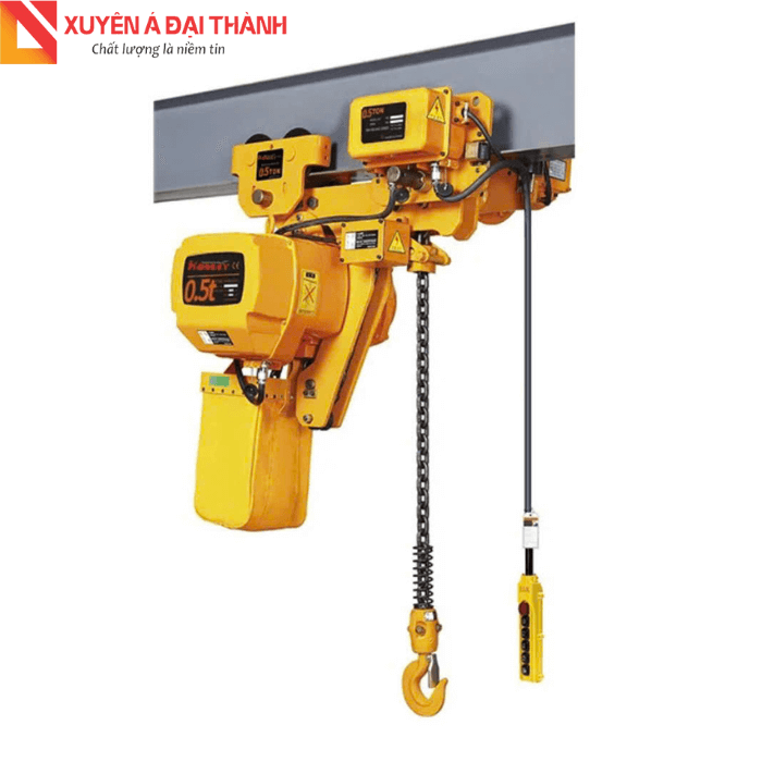 Palang Xích Điện 0,5 Tấn - Đầu Thấp