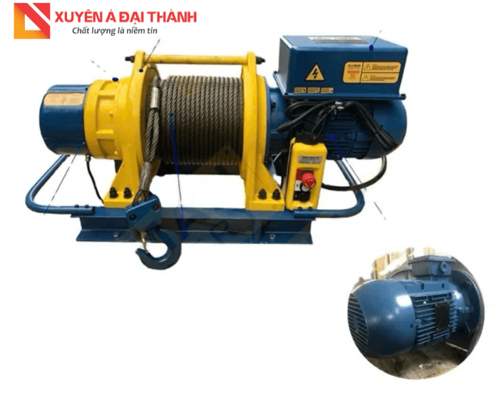 Máy tời điện 0.5 tấn