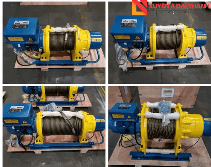 Tời Điện 750Kg Và 1000Kg