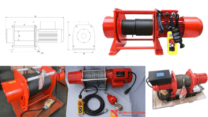 Tời điện công suất nhỏ