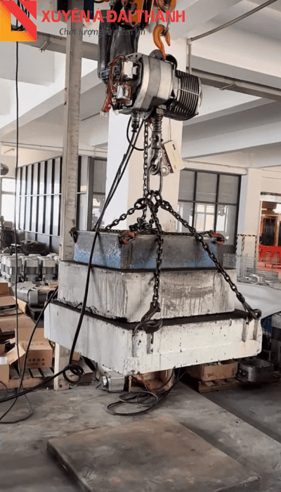 Ứng dụng palang xích điện