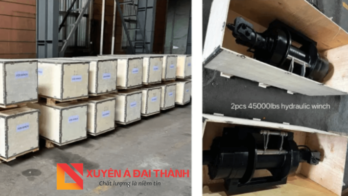 đóng gói tời thủy lực