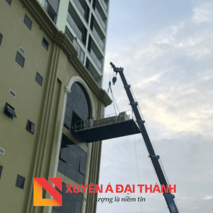 Ứng dụng sling cáp thép 4 chân