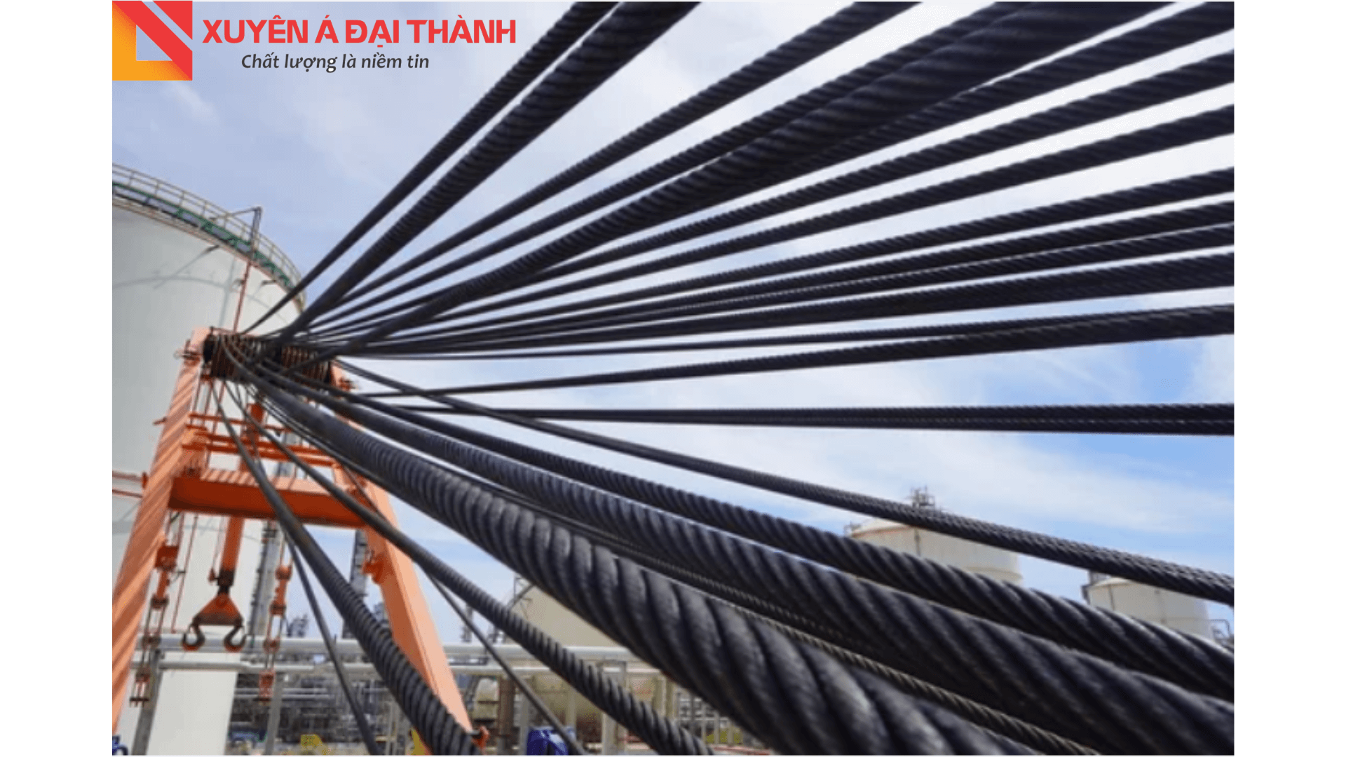 Ứng dụng sling cáp thép trong thực tiễn