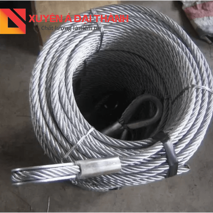 Cáp thép bấm chì