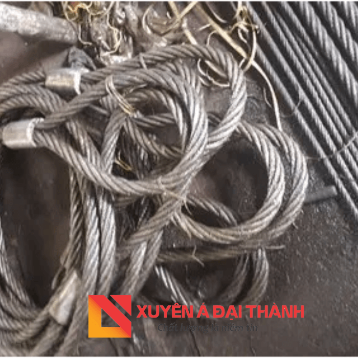Cáp thép bấm chì mắt mềm