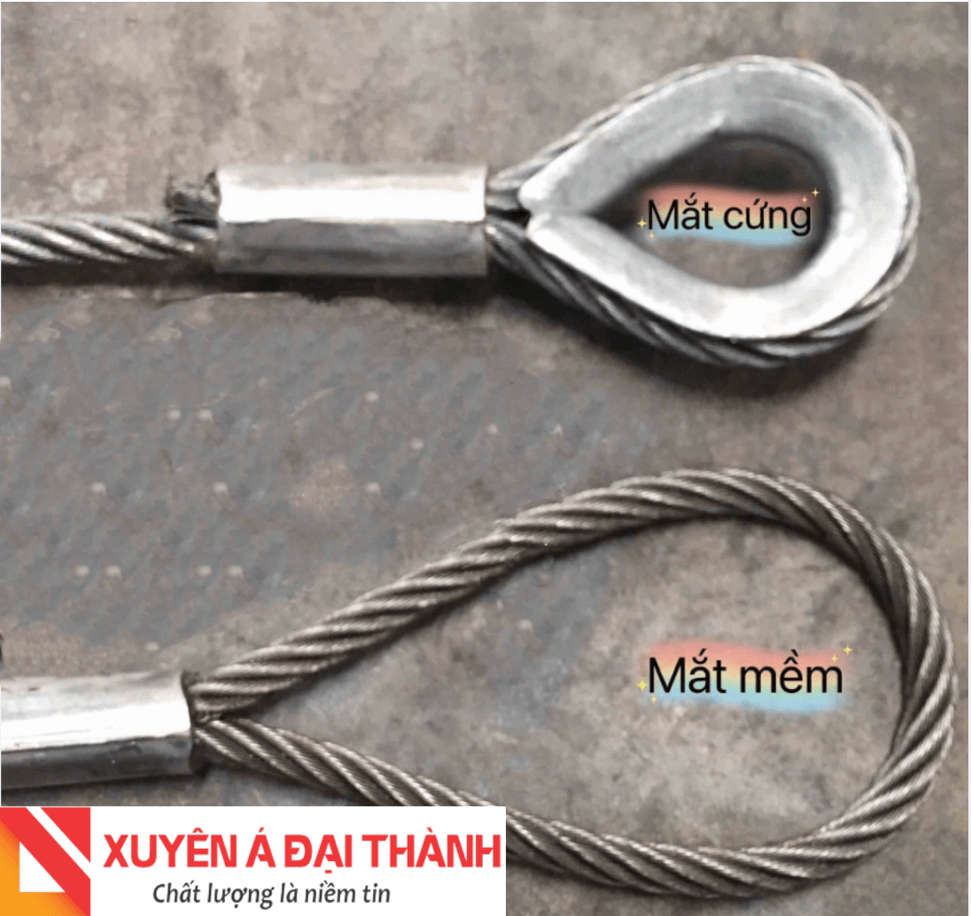 Mắt nối bấm mắt mềm và bấm mắt cứng