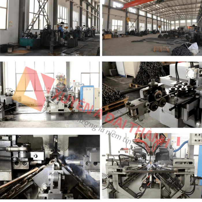 Xưởng gia công sling xích cẩu hàng