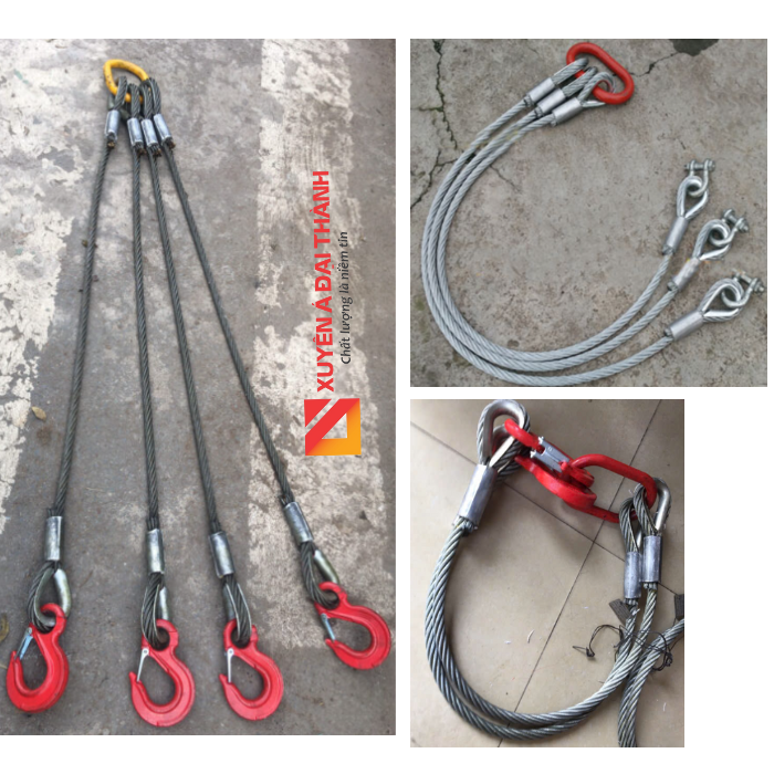Sling được chế tạo từ cáp 6x36 lõi thép IWRC