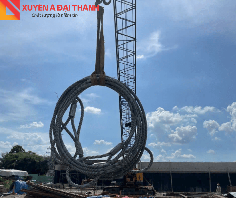Cáp cẩu bị xoắn xuất phát từ nhiều nguyên nhân
