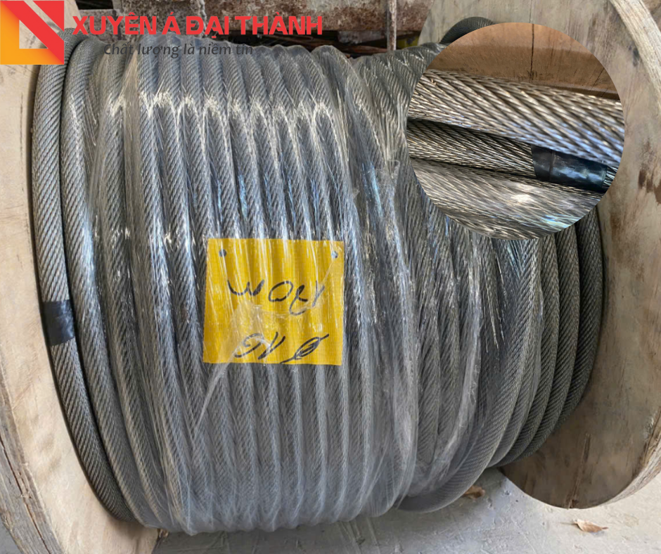 Cáp chống xoắn Hàn Quốc nhập bởi Xuyên Á Đại Thành