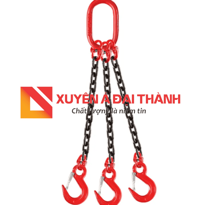 dây xích cẩu hàng 3 chân
