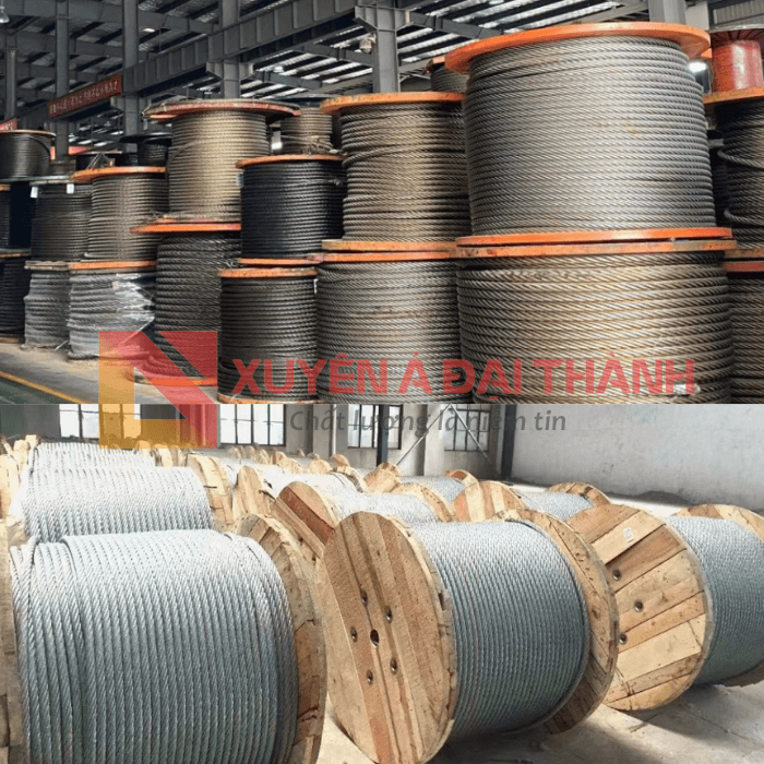 Kho cáp thép - Xuyên Á Đại Thành