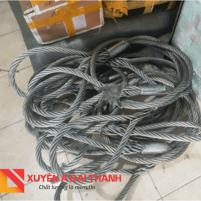 Sling cáp thép cẩu hàng