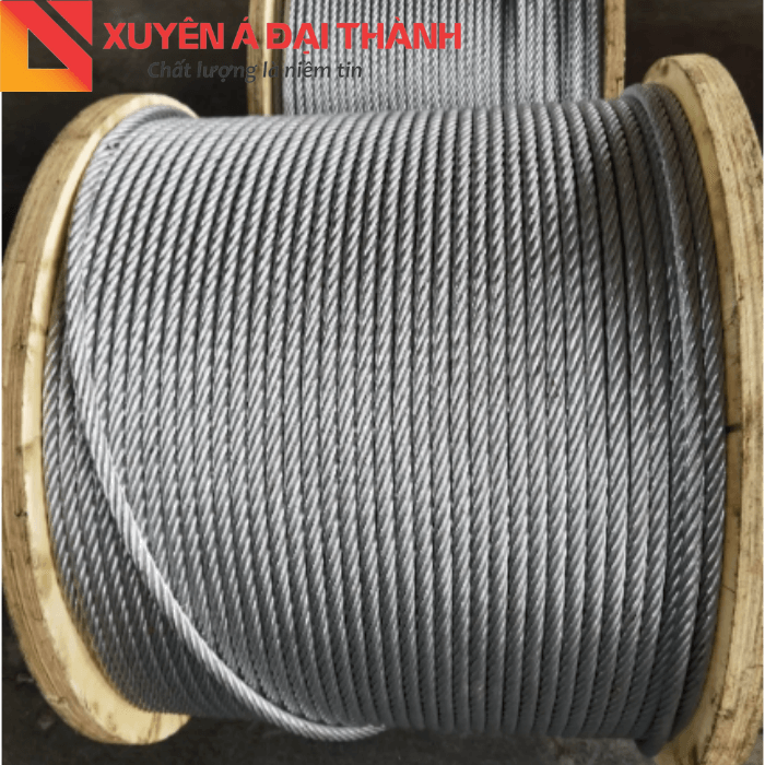 Cáp xe cẩu D20 - cáp lõi đay