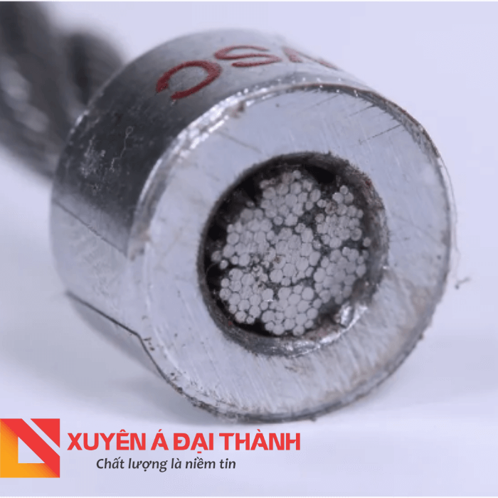 Dây cáp inox với Cấu trúc cáp thép 6x19 + lõi