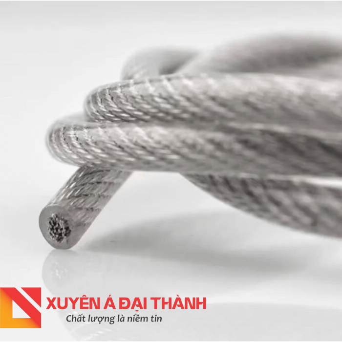 Cáp thép được bọc nhựa