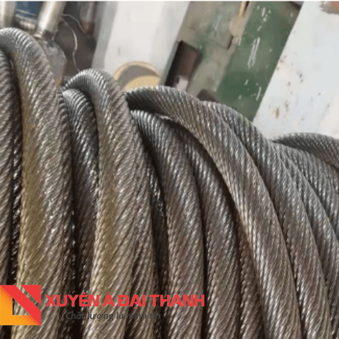 Dây cáp thép cẩu hàng chống xoắn phi 12
