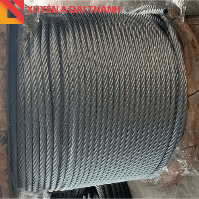 Dây cáp cẩu trục d20 - cáp lõi bố