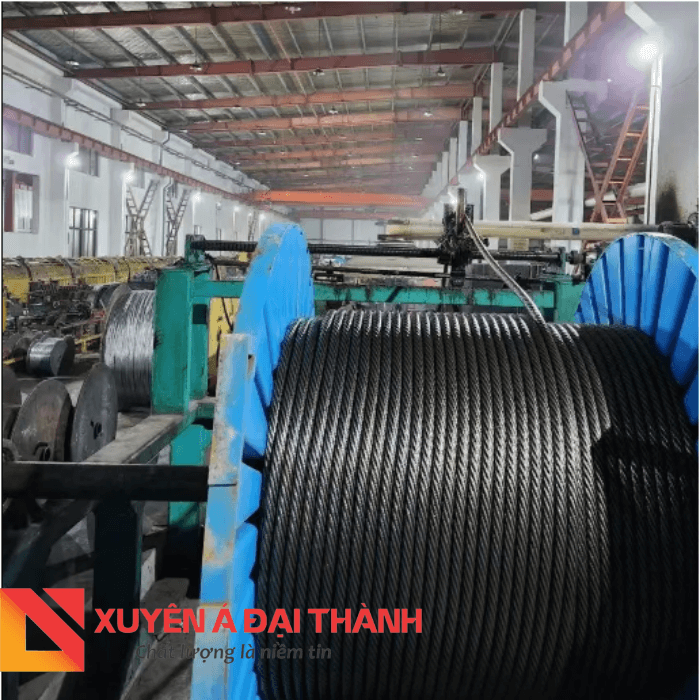 Dây cáp thép cẩu trục d22